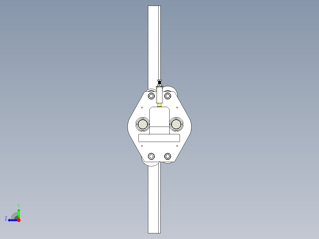 SLT20-L6-2型防坠器右视图