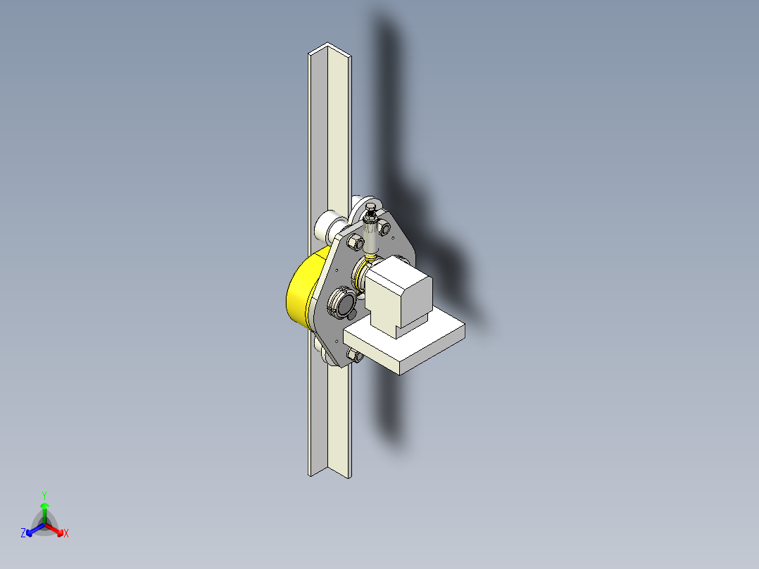 SLT20-L6-2型防坠器正等轴测图