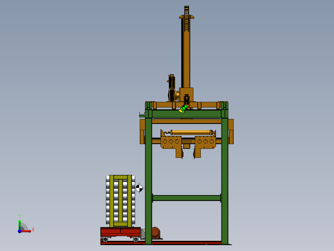 自动上棒机  sw24前视图