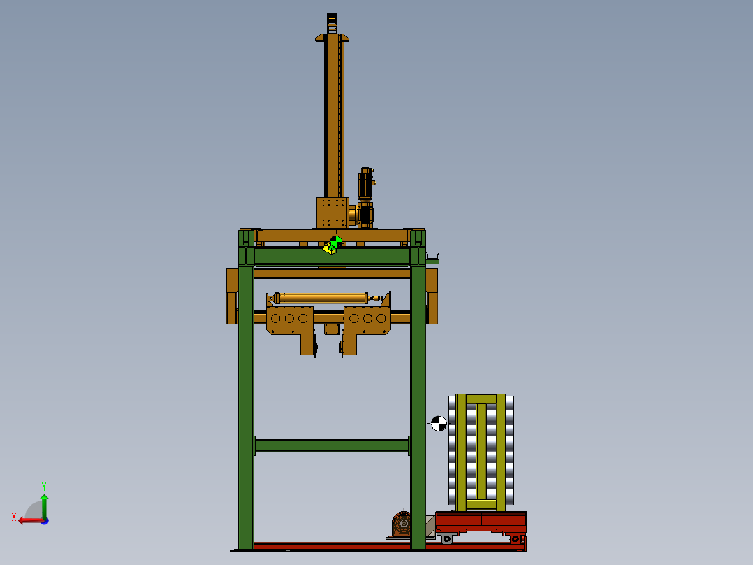 自动上棒机  sw24后视图