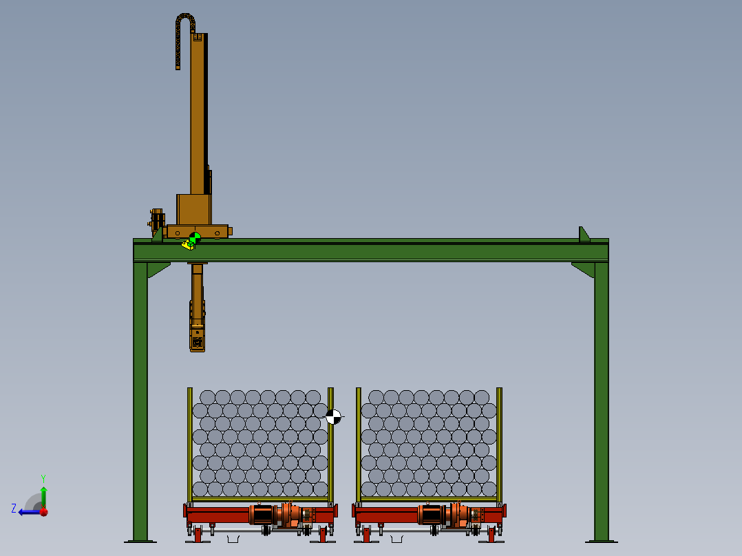 自动上棒机  sw24右视图