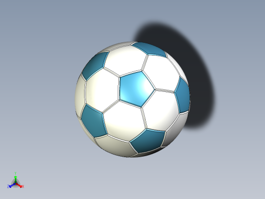 FreeCAD 中的足球