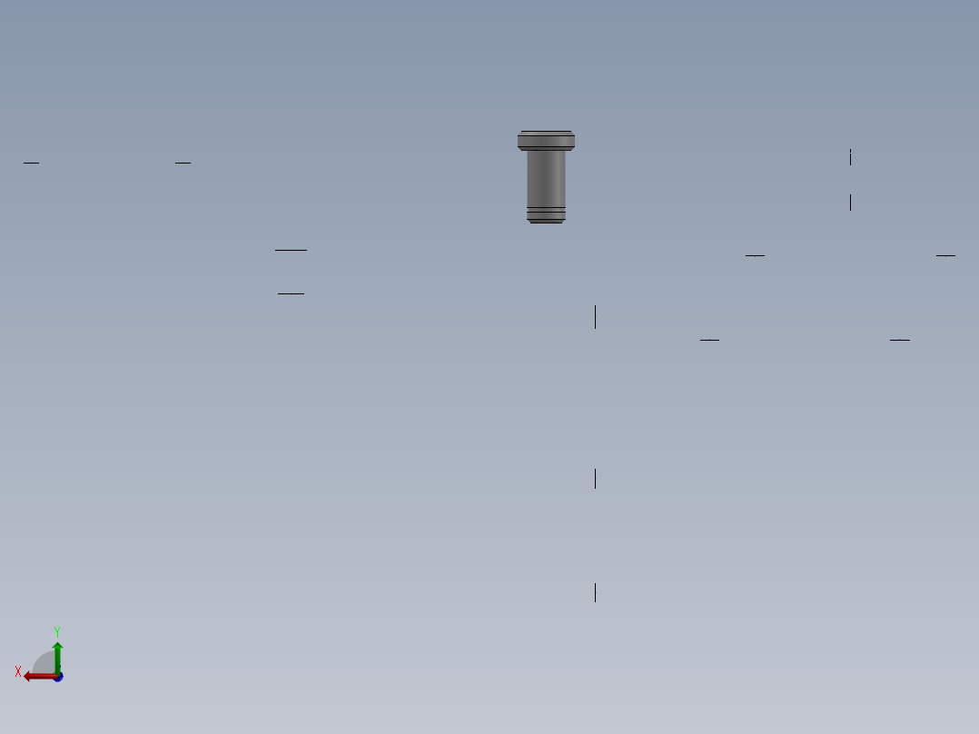 基于连杆机构的气动夹紧机构后视图