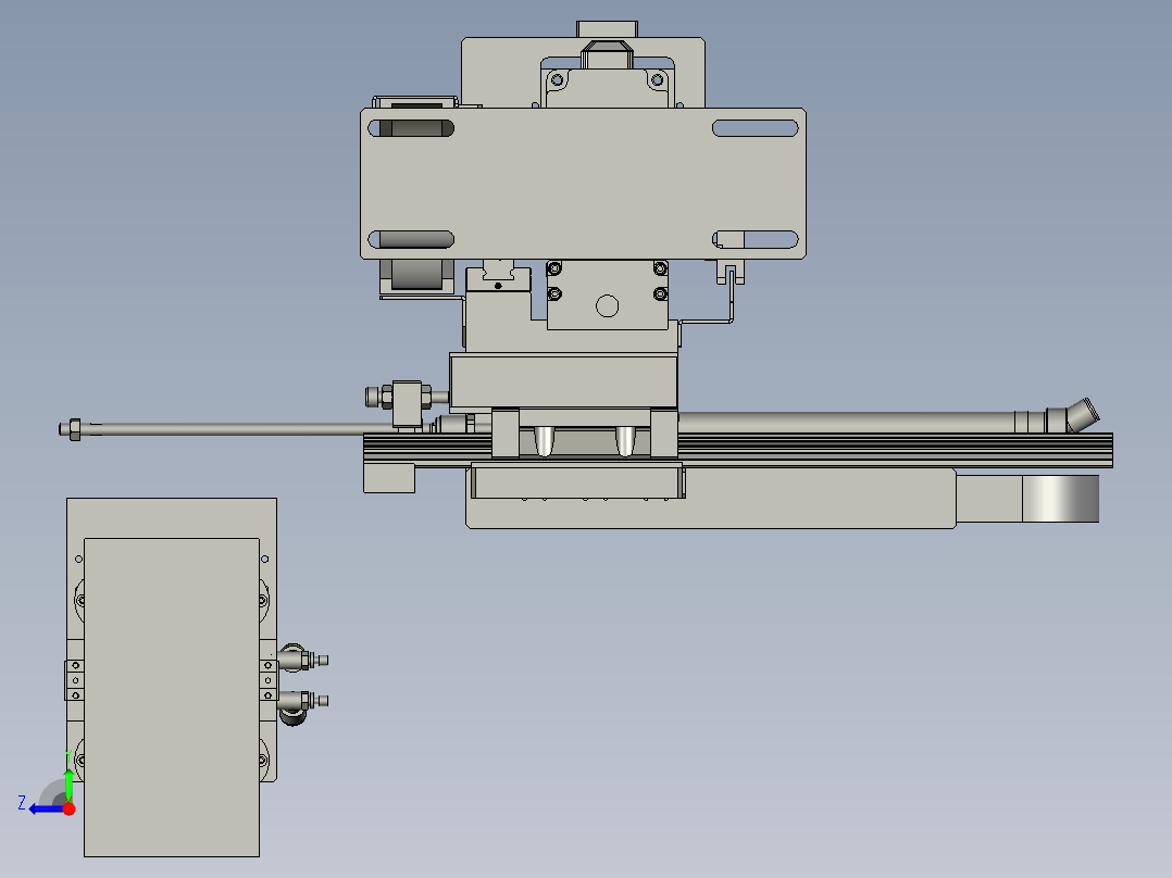 F01AE00021-D60000上盒机械手右视图