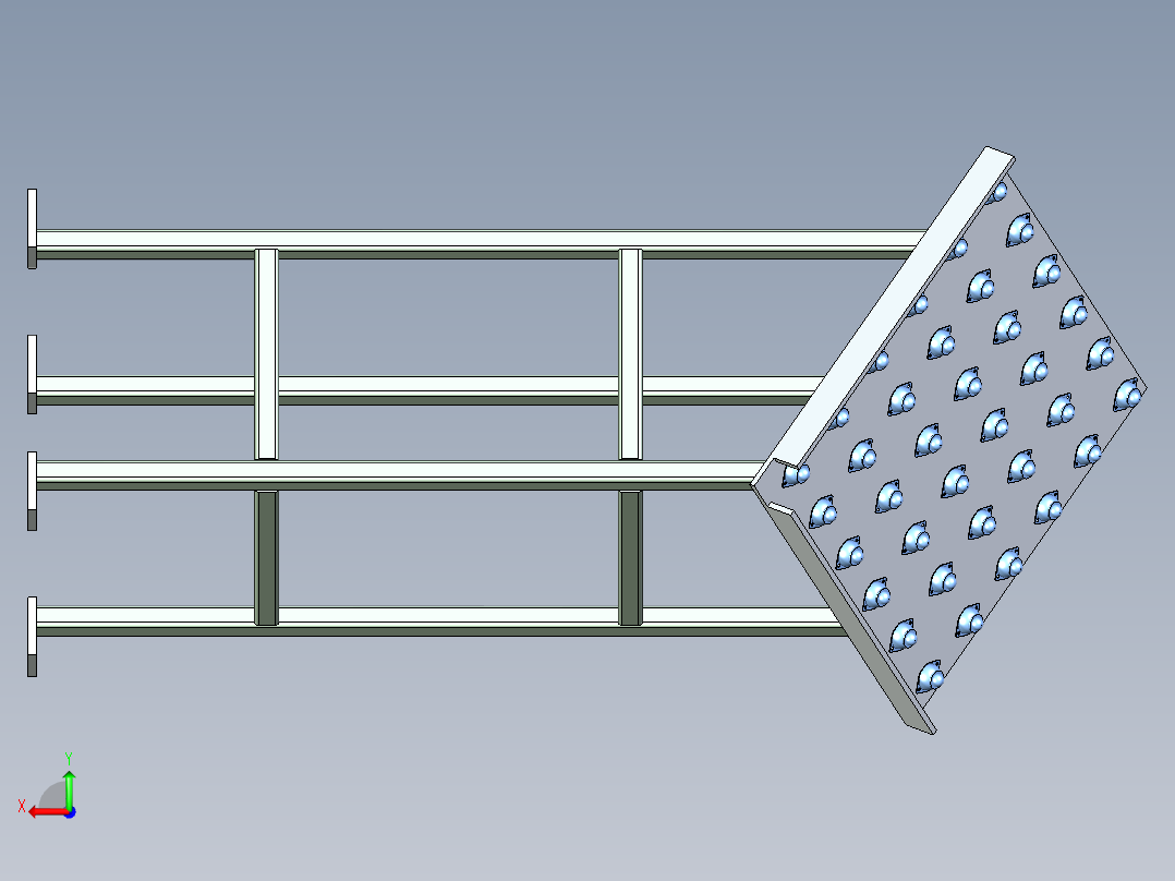 二次定位平台设计后视图