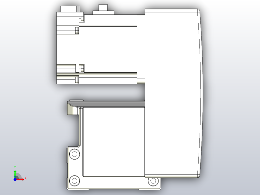 机器人皮带驱动直线轴TPA-GCB-80-P60-L150-RU-M20-N3前视缩略图