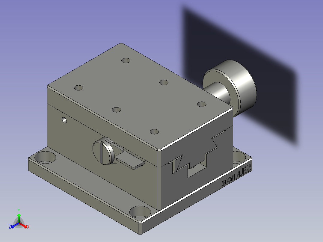 镜向CYCX4060正等轴测图