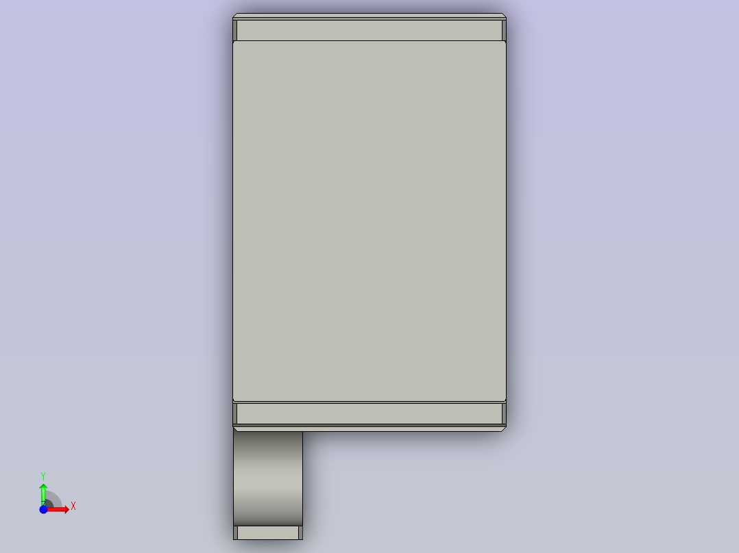 电子插针精密焊接生产线设计-焊机部分-V1前视图
