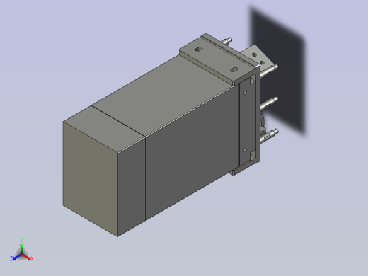 电子插针精密焊接生产线设计-焊机部分-V1正等轴测缩略图