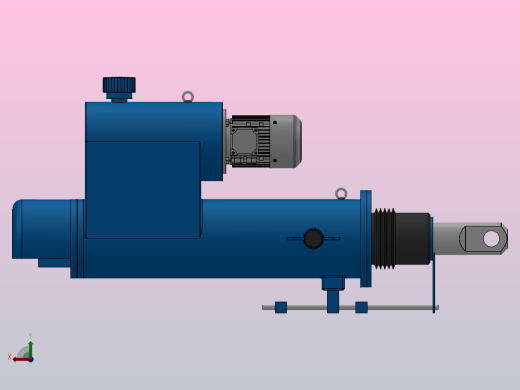 DYTD系列电液推杆DYTD3-2000-300／22ZL后视缩略图