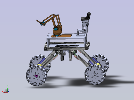 A0005227-火星探测车 Solidworks 模型