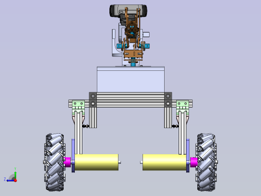 A0005227-火星探测车 Solidworks 模型右视缩略图