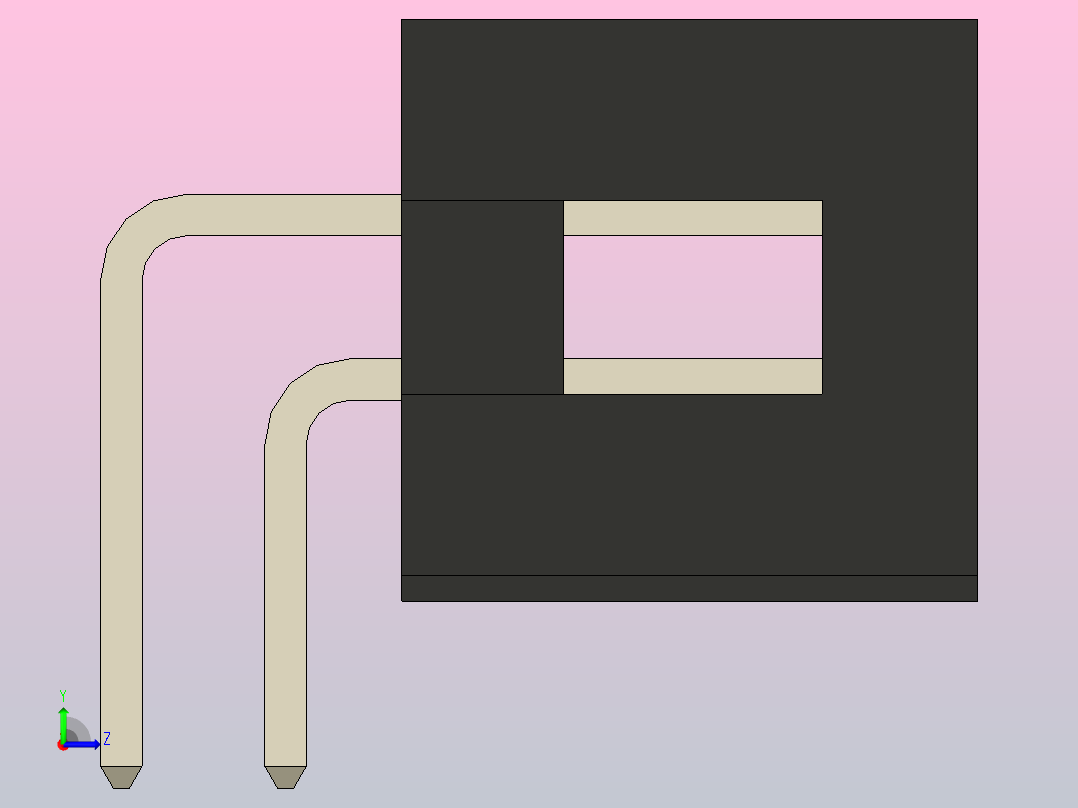IDC BH连接器套件不同尺寸左视图