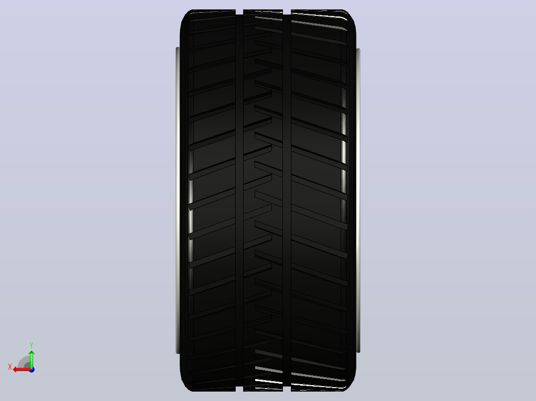 全套车轮8x13-u+185-u+4x100后视图