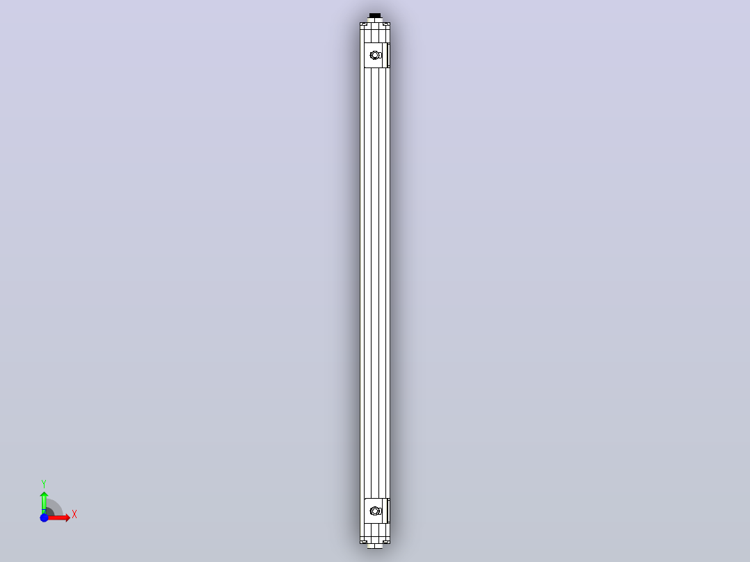 XTG5610安全光栅前视图