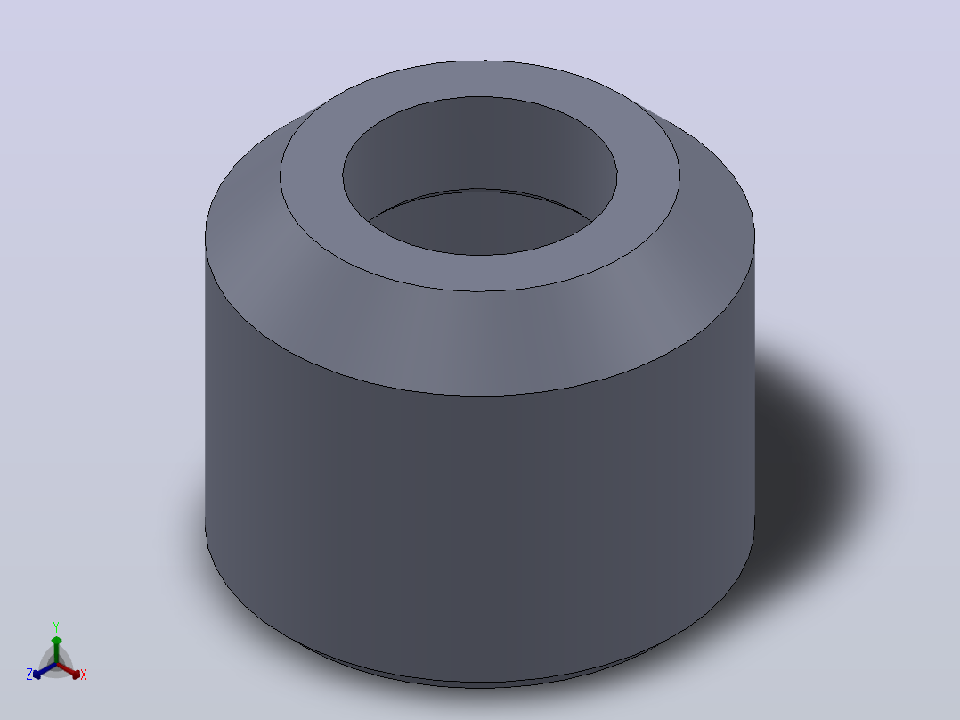 多套JB8026.7辅助支承件3D模型Solidworks设计主视图