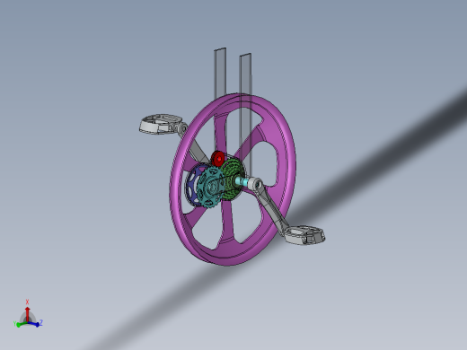 solidworks 前轮齿轮箱