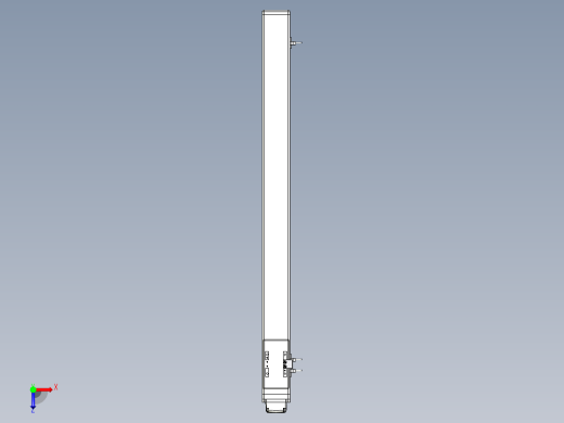 Toyo东佑达直线模组-ETH6M-BM-750-M10B俯视缩略图