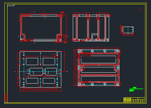 柴油气缸端盖螺丝孔加工设备设计缩略图