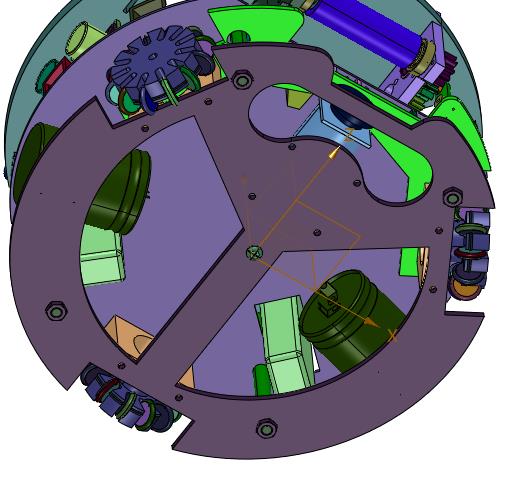 三轮全向移动平台