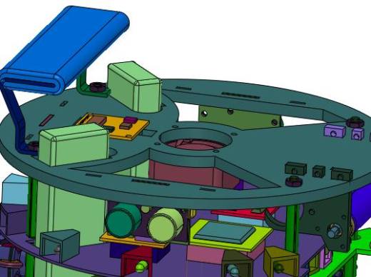 三轮全向移动平台缩略图
