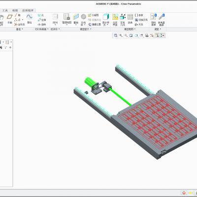 智能卡超声波天线绕线机 自动化3D模型素材缩略图