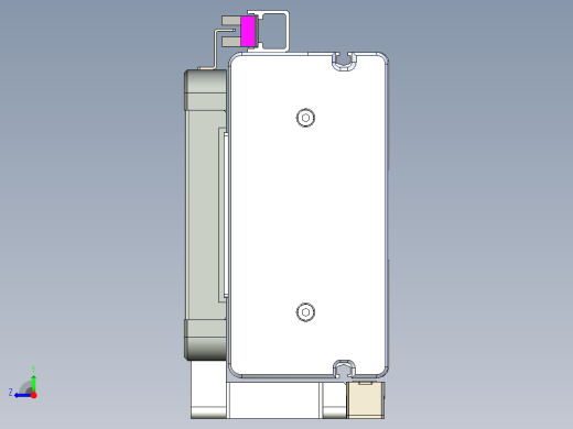 威洛博LC系列3d模型模组2LC14S1Y-S550右视缩略图