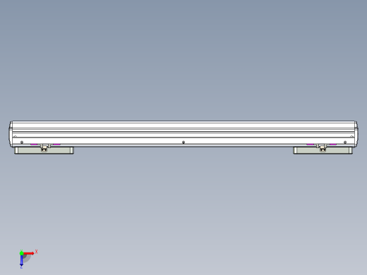 威洛博LC系列3d模型模组2LC14S1Y-S550俯视缩略图