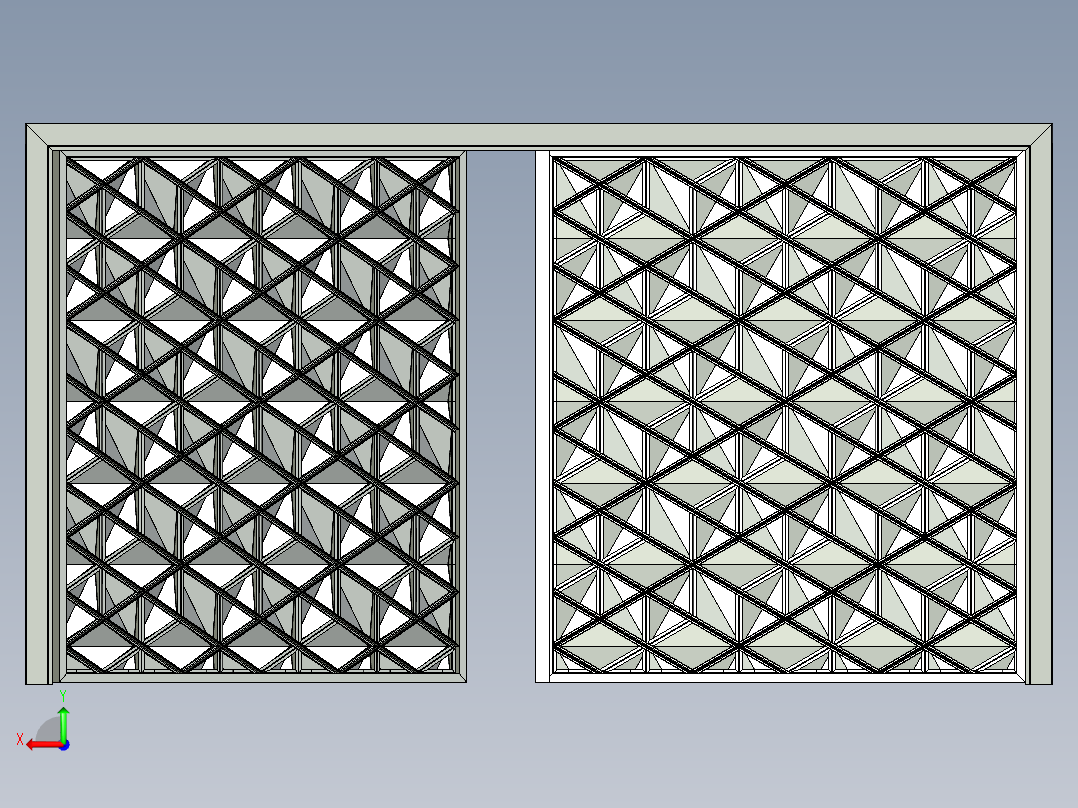 6号入口门后视图