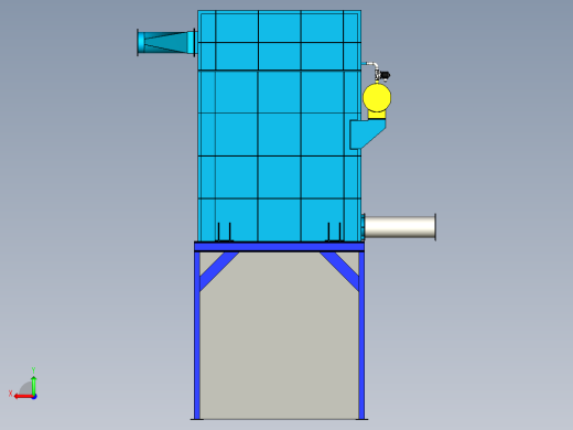 袋式除尘器后视缩略图