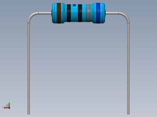 电容器 二极管 电阻器-Resistor 680 Ohm 1 Watt后视缩略图
