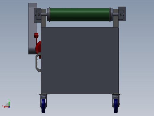 复杂的运输机后视缩略图