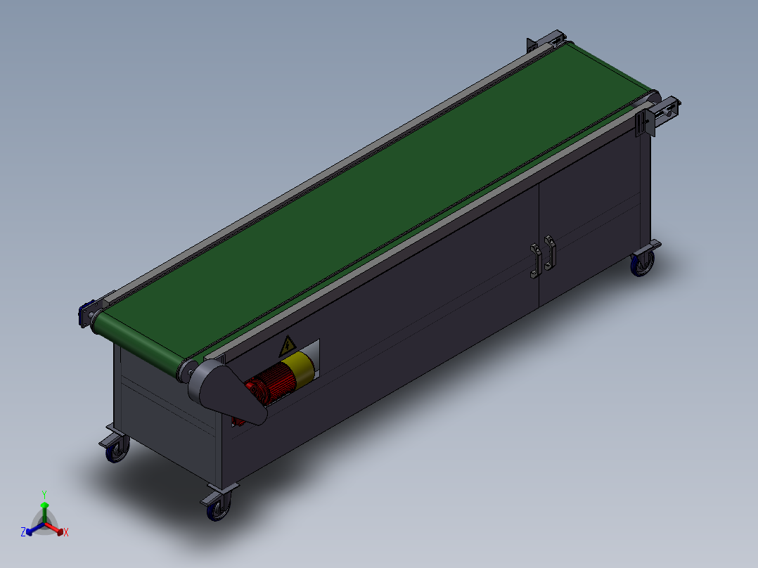 复杂的运输机正等轴测图