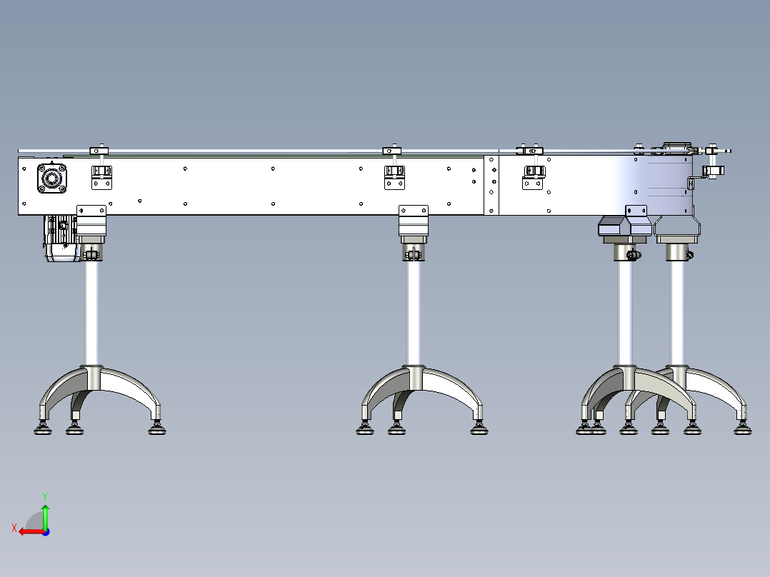 simple-table-top-side-flexing-chain-conveyor---x_t后视图