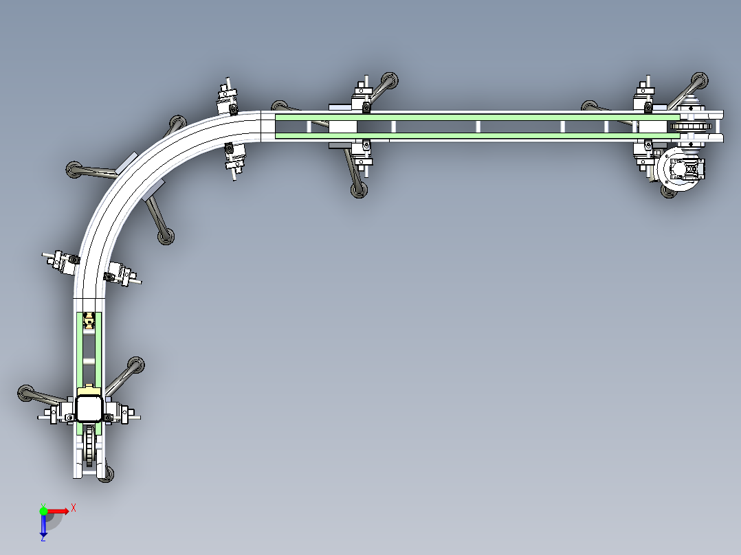 simple-table-top-side-flexing-chain-conveyor---x_t俯视图