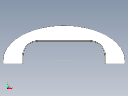 取手(鋁合金)AB-3D多系列多零件图纸模型前视缩略图