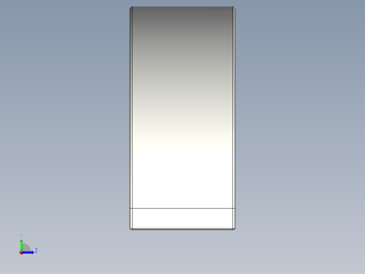 取手(鋁合金)AB-3D多系列多零件图纸模型左视缩略图