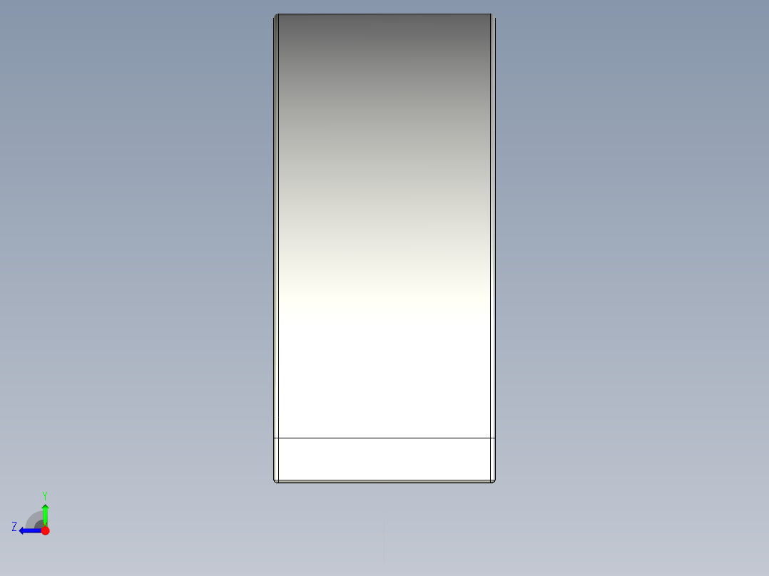 取手(鋁合金)AB-3D多系列多零件图纸模型右视图