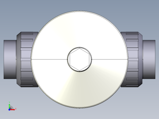 10DKMULVCP NO-DA 气动隔膜阀常开与女性结合溶剂焊接端双作用，BS PVC-U系列前视缩略图