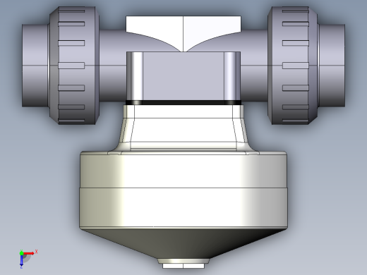 10DKMULVCP NO-DA 气动隔膜阀常开与女性结合溶剂焊接端双作用，BS PVC-U系列俯视缩略图