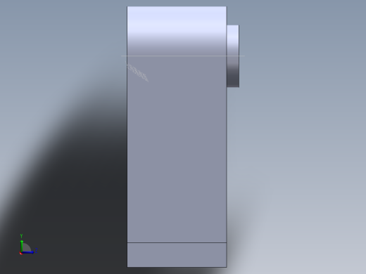 S43 导轮座左视缩略图