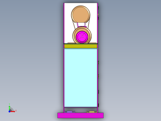 电动小型械臂压力压机前视缩略图