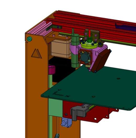 金属框200x200x250的3d打印机缩略图