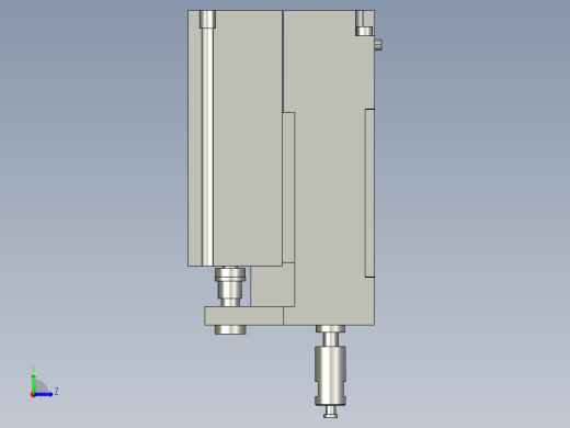 PICK UP 捡取气缸左视缩略图