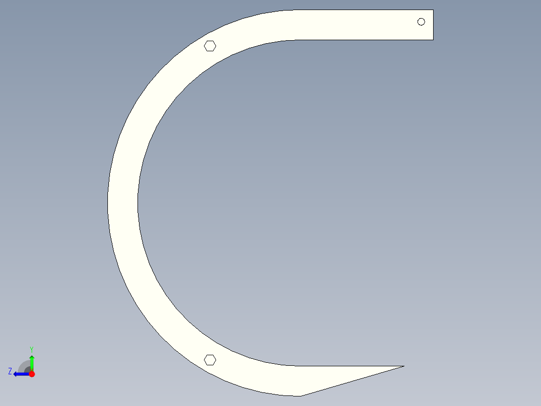 起重机包装机右视图