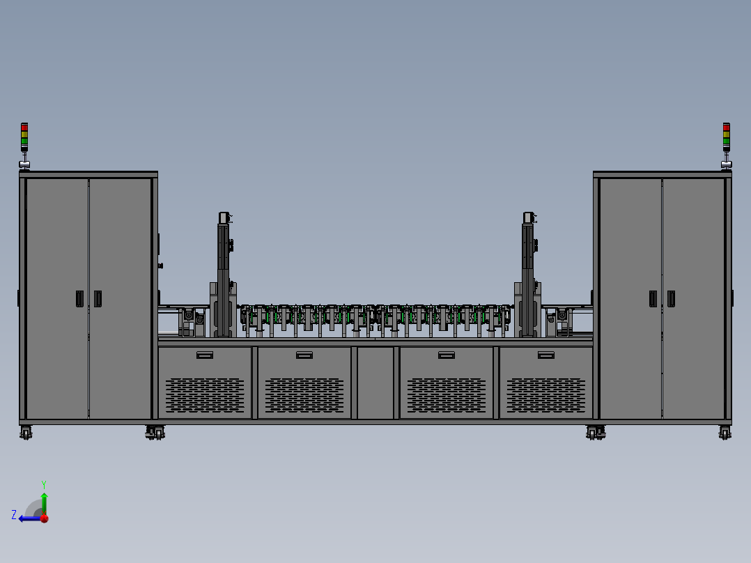 光伏去PSG上料机sw18可编辑右视图