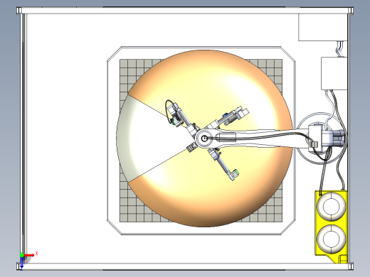 机械臂俯视缩略图