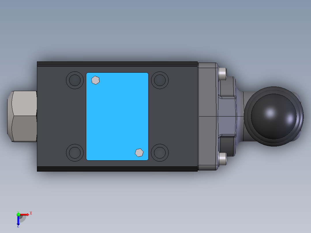 Continental Hydraulics-VMD05M液压元件俯视图
