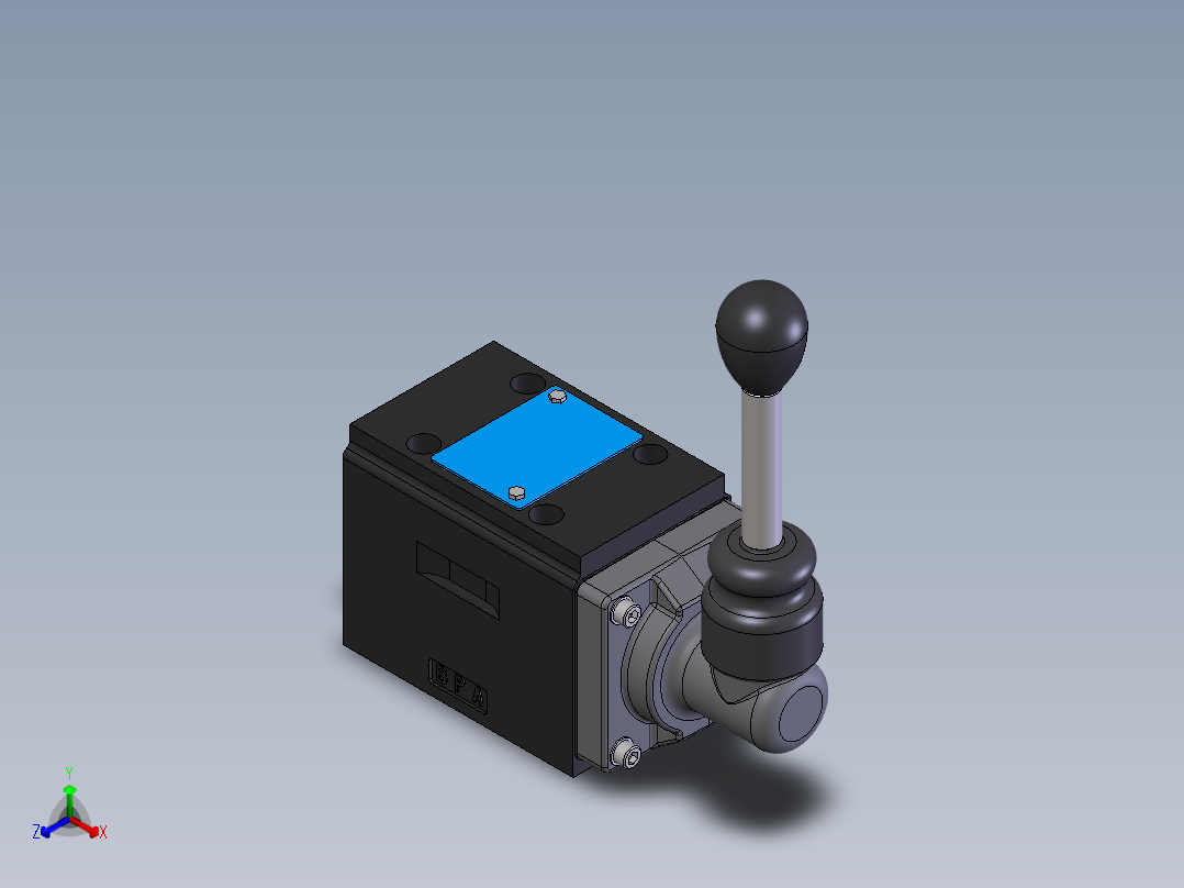 Continental Hydraulics-VMD05M液压元件正等轴测图