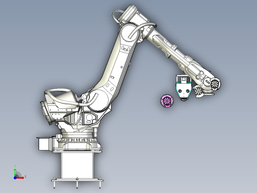 曲轴抓取机器人前视缩略图